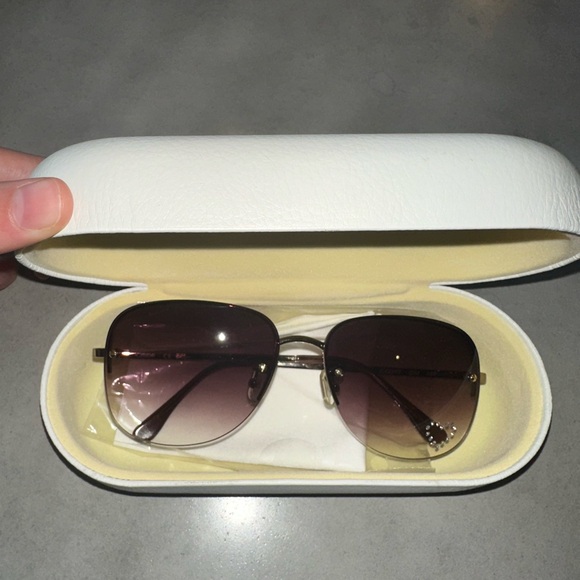 Chloe Ss1999 rhinestone heart sunglasses - Picture 3 of 6